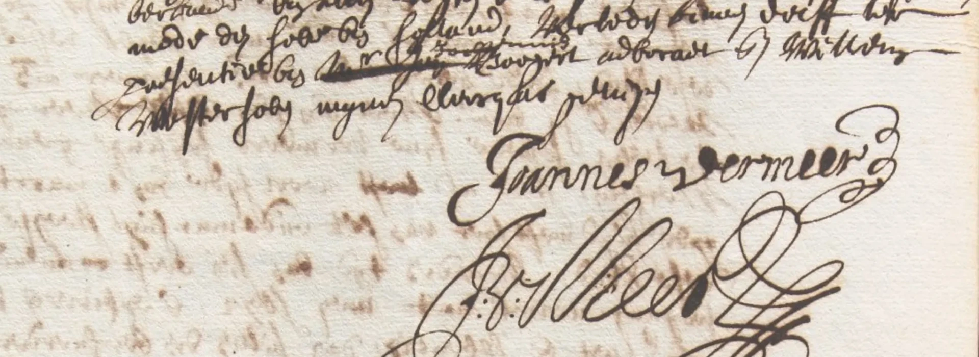 Die Geschichte hinter dem Namen Vermeer