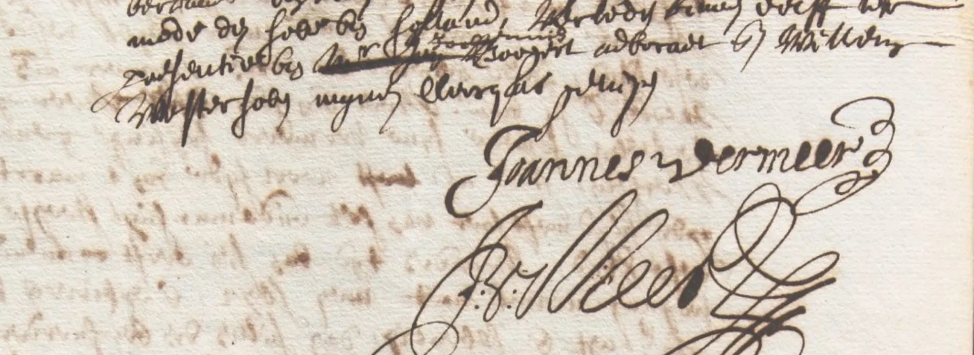 The story behind the name Vermeer