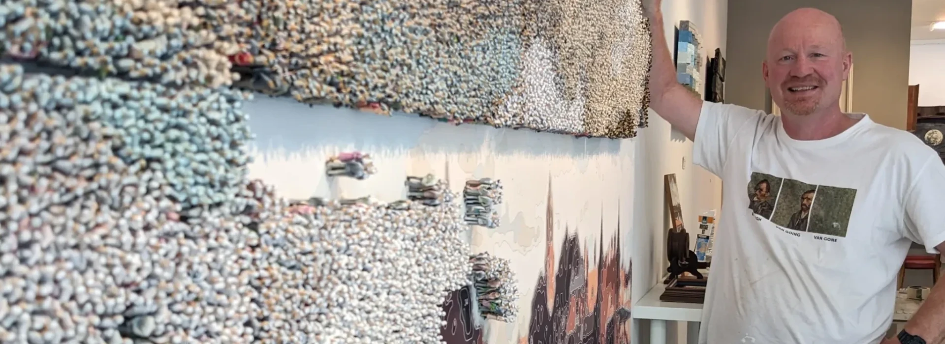 'Wij zijn Delft' - wat is de voortgang van het kunstwerk?